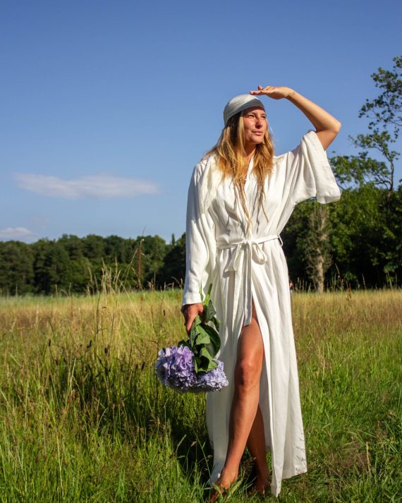 Lua Mae Kimono: White