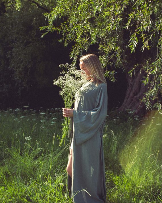 Lua Mae Kimono: Green